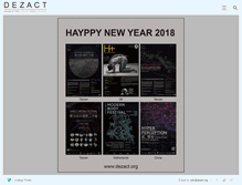 Tablet Screenshot of dezact.org